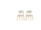 Classic Extendable Dining Table Set Table + Set of 4 Chairs
