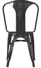 Dorel Finn Metal Furniture Black Set of 2 Dining Chair