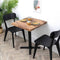 Solid Walnut Bistro Tabletop - 600mm x 600mm x 27mm - Oiled Finish | European ...