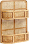 Nordal - Lucca Rattan Shelf