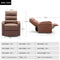 More4Homes Grace Electric Fabric Single Motor Rise Recliner Lift