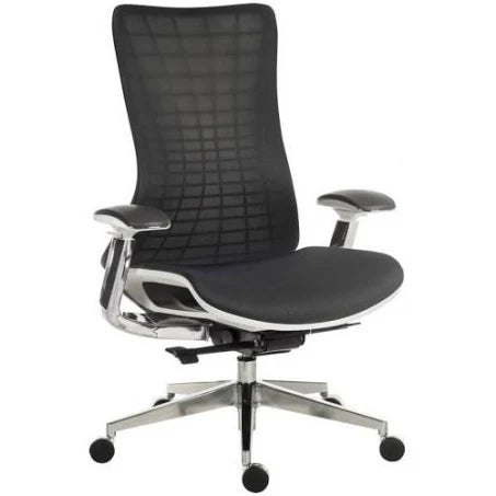 Teknik Quantum Executive Mesh Chair - White