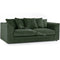 Luxor Jumbo Cord Fabric 3 Seater Sofa