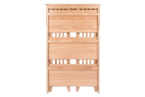 Winsome Wood Mission 4-Tier Shelf