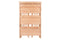 Winsome Wood Mission 4-Tier Shelf