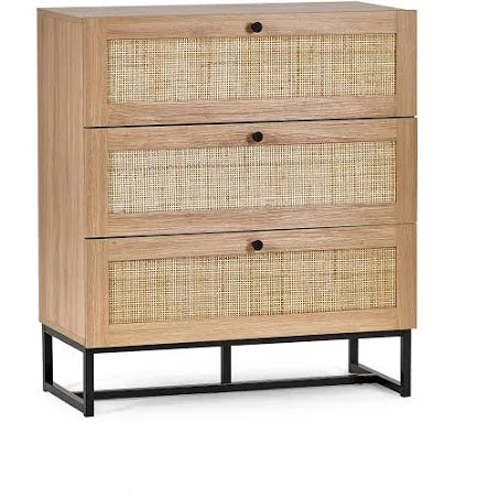 Julian Bowen - Padstow 3 Drawer Chest - Oak
