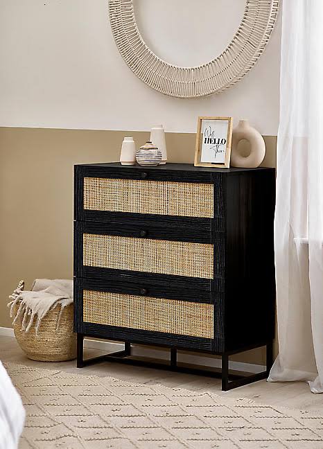 Julian Bowen - Padstow 3 Drawer Chest - Oak