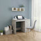 vidaXL Desk 100x50x76 cm Engineered Wood, Smoked Oak