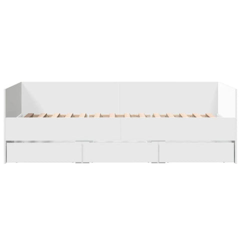 vidaXL Daybed with Drawers Sonoma Oak 90x200 cm Engineered Wood