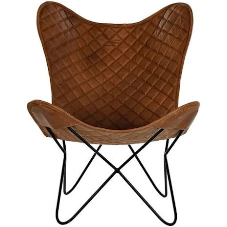 DKD Home Decor - Esszimmerstuhl Braun 76 x 75 x 91 cm