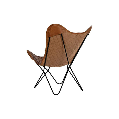 DKD Home Decor - Esszimmerstuhl Braun 76 x 75 x 91 cm