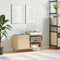 vidaXL Record Cabinet Sonoma Oak 85x38x48 cm Engineered Wood