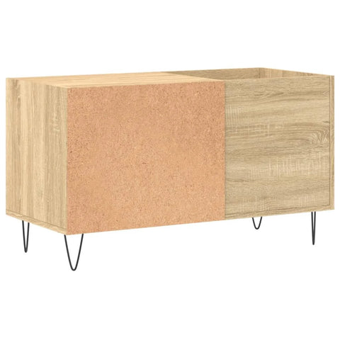vidaXL Record Cabinet Sonoma Oak 85x38x48 cm Engineered Wood