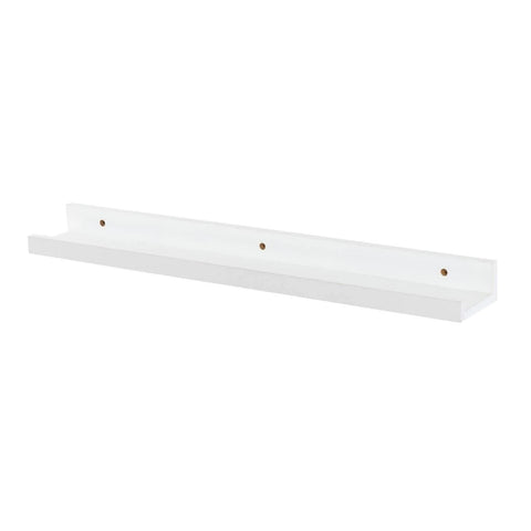 Harbour Housewares - Floating Picture Ledge Wall Shelf - 57cm - White