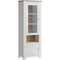 Celesto 2-Door Display Cabinet - White