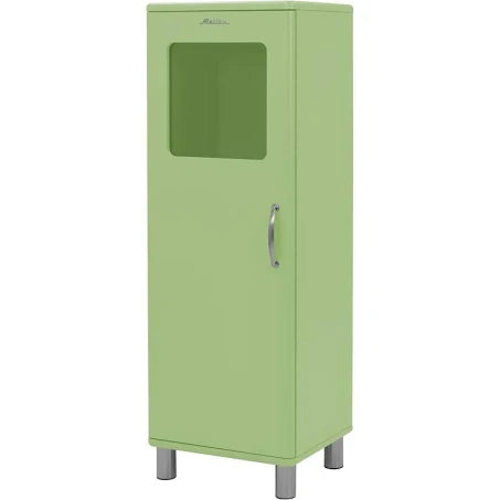 Tenzo Malibu Standard Display Cabinet green 143.0 H x 50.0 W x 41.0 D cm
