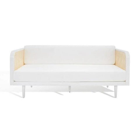 Safavieh Couture Helena French Cane Daybed - Natural/Beige