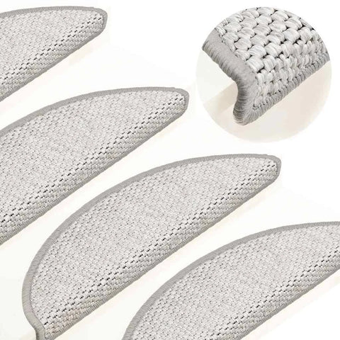 ZNTS Self-Adhesive Sisal-Look Stair Mats