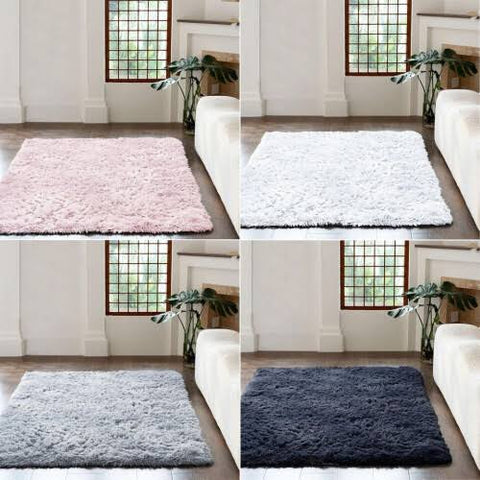 Kampala Hill Cuddle Area Rugs for Living Room Bedroom Shaggy Soft Mat