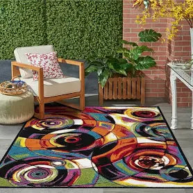 Nisbett Geometric Area Rug Metro Lane Rug