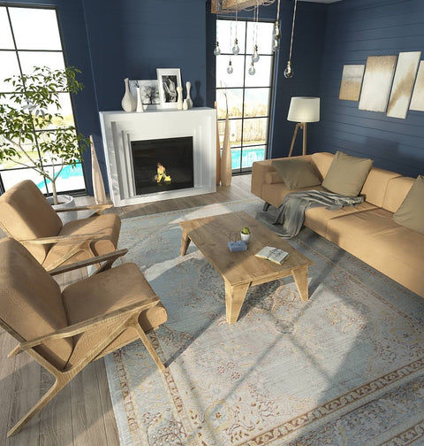 Momeni Rugs Isabella Traditional Medallion Flat Weave Area Rug