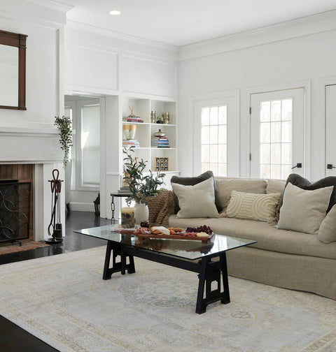 Momeni Rugs Isabella Traditional Medallion Flat Weave Area Rug