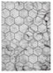 Craft Grey Silver Abstract Rug NG719