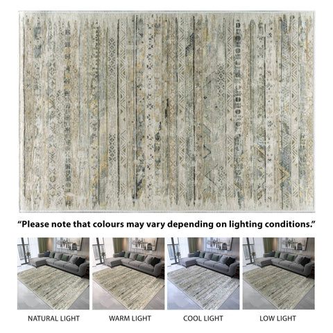 Vernal Kwan Machine Washable Rug