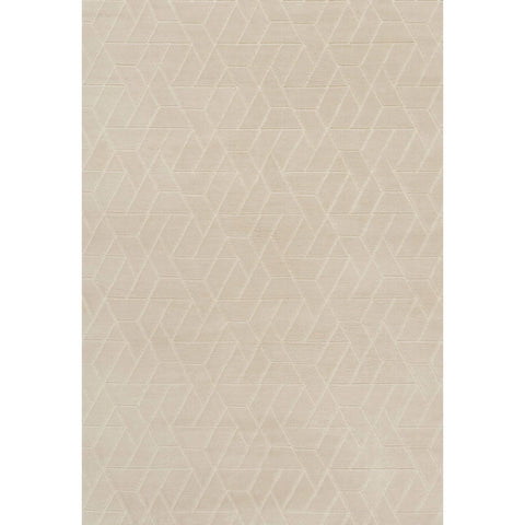 THE Rugs Area Rugs for Living Room Bedroom Kitchen with Modern Hexagon Design in Grey