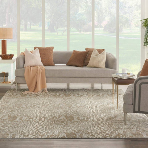 Nourison Solace SLA06 Ivory / Beige Rug