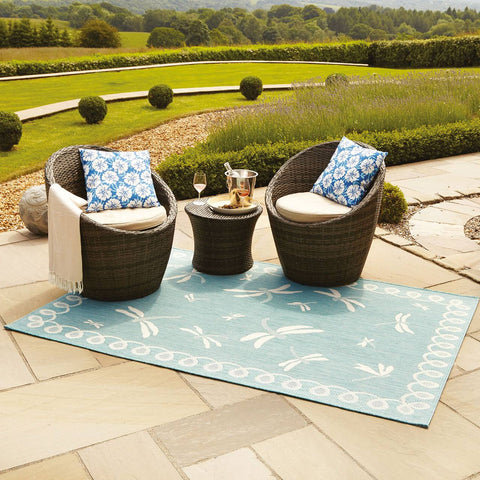 Scotts of Stow Terrace Dragonfly Outdoor Rug