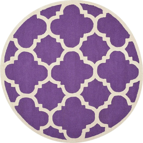 Roan Handmade Tufted Wool Ivory Rug Canora Grey Rug