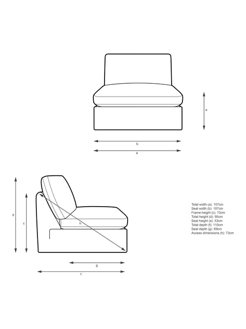 John Lewis Mellow Modular Seat Unit