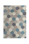 Rug Love Farah/Hexagon Pastel Rug