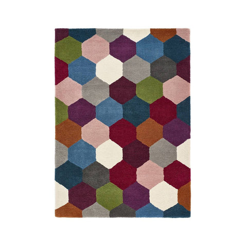 Rug Love Farah/Hexagon Pastel Rug