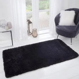 Sienna Fluffy Rug Anti-Slip Plain Shaggy Floor Mat