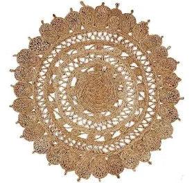 Rug Love Jute Natural Round Rug