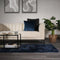 Sienna Shaggy Floor Rug Large Plain Soft Sparkle Mat Thick 5cm Pile