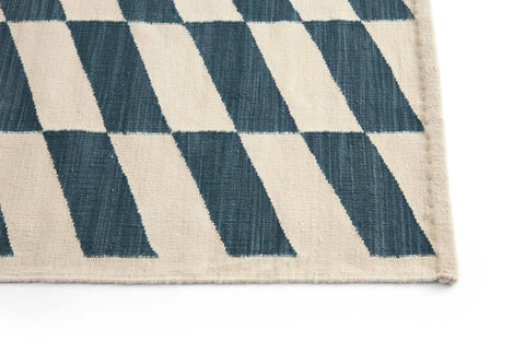 HAY - Shift Kelim Rug Black / W170 x L240