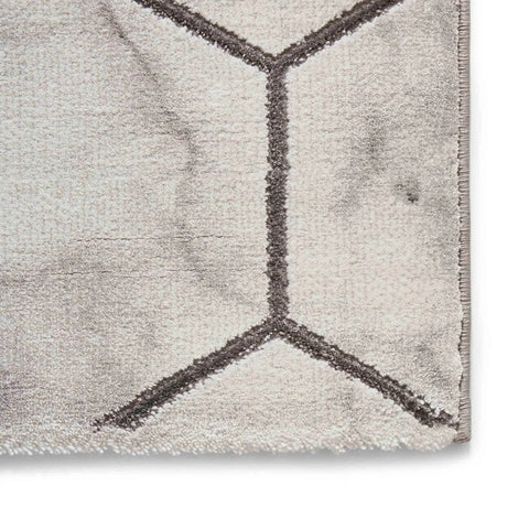 Think Rugs Craft Grey Silver Rug NG719