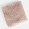 Sienna Fluffy Shaggy Blanket Throw Over Sofa Bed Fleece - Natural