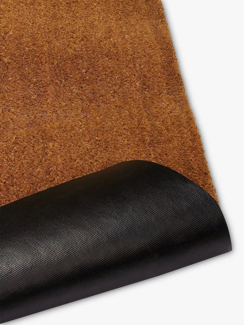 John Lewis ANYDAY Coir Natural Door Mat Rug
