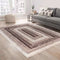 Desire Rugs California Bordered Shaggy Area Rug