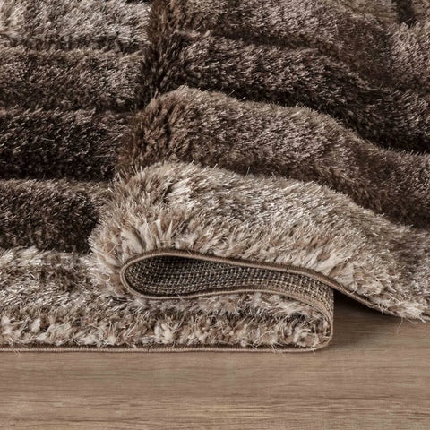 Desire Rugs California Bordered Shaggy Area Rug