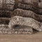 Desire Rugs California Bordered Shaggy Area Rug
