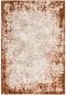 Robert Dyas Asiatic Kuza Border Terracotta Rug