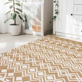 Melrose Interiors Recycled Cotton Ethnic Rug