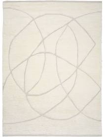 Monochrome Lineal Sweep Wool Rug
