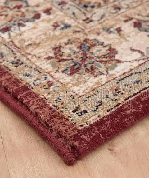 Da Vinci 057 0559 1464 Red Rug - 200cm x 200cm Circle