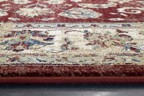 Da Vinci 057 0559 1464 Red Rug - 200cm x 200cm Circle
